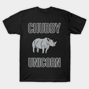 Chubby Unicorn Funny Rhino T-Shirt